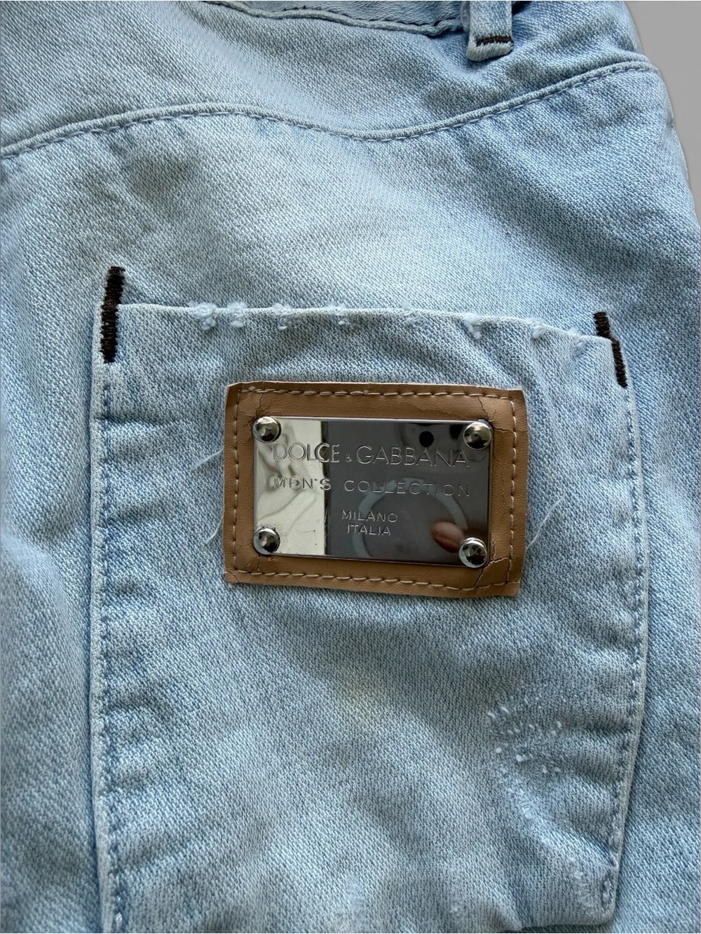 Vintage Dolce & Gabbana designer denim made in Italy - Picture 9 of 11